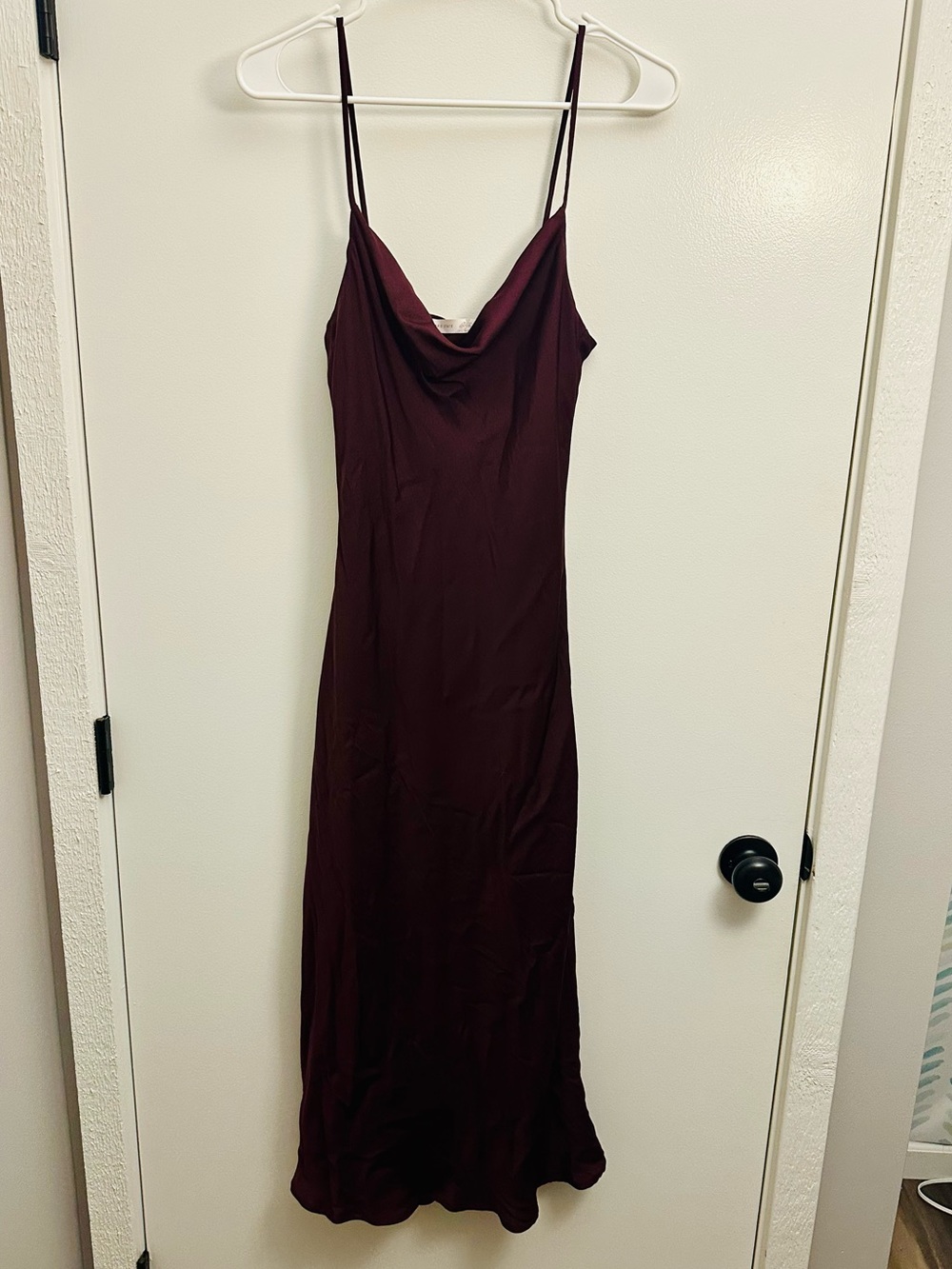 Altar'd State dress! Burgundy maroon Maxi Slip Dress Size Small